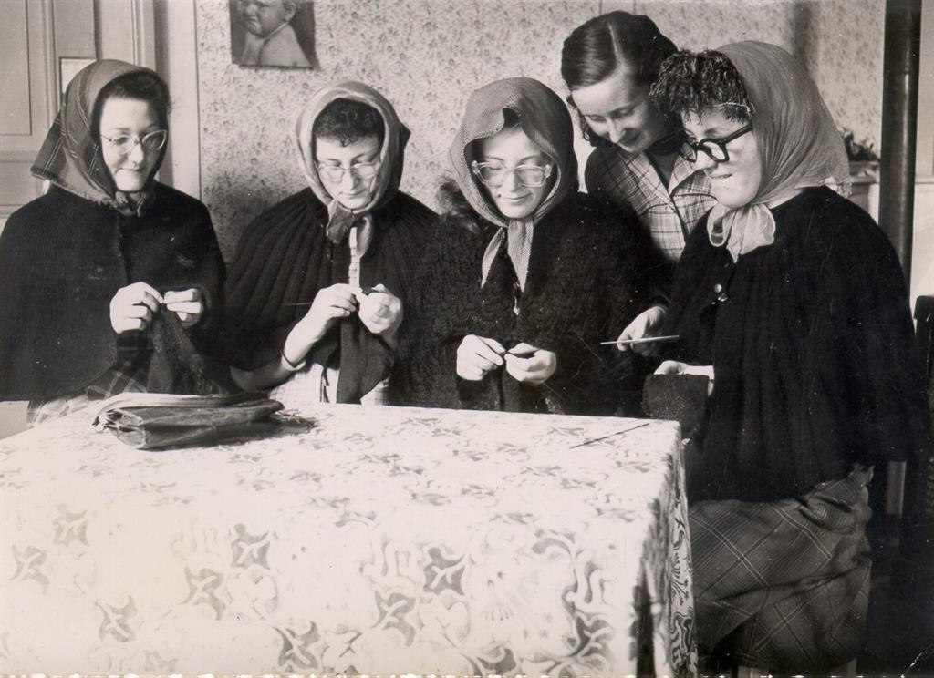 Photo d'époque de la MFR le Villaret - 1943